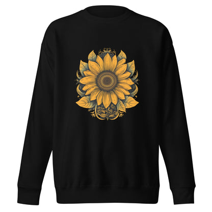 Women's Sunflower Premium Sweatshirt - Ruppy's Creations