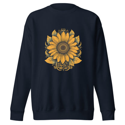 Women's Sunflower Premium Sweatshirt - Ruppy's Creations