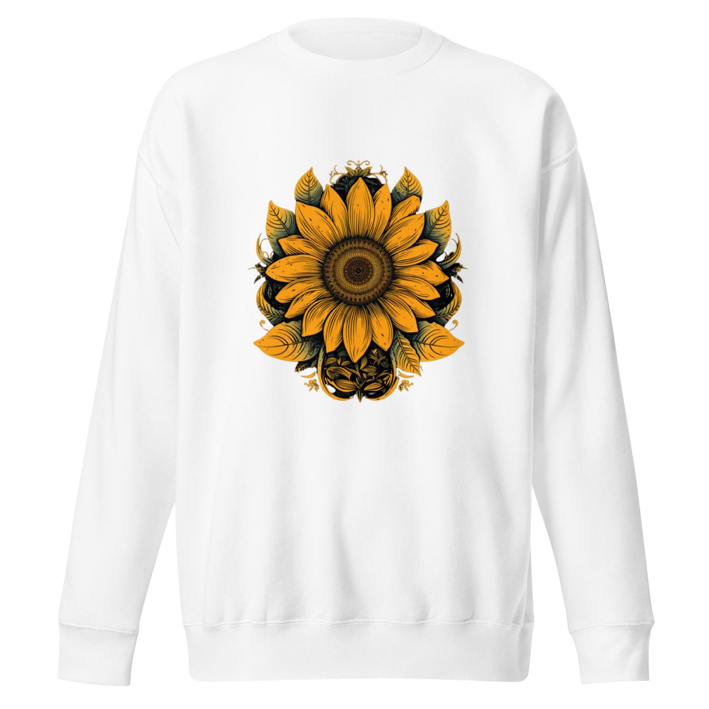 Women's Sunflower Premium Sweatshirt - Ruppy's Creations