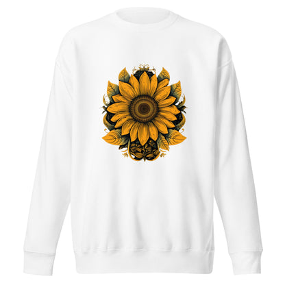 Women's Sunflower Premium Sweatshirt - Ruppy's Creations