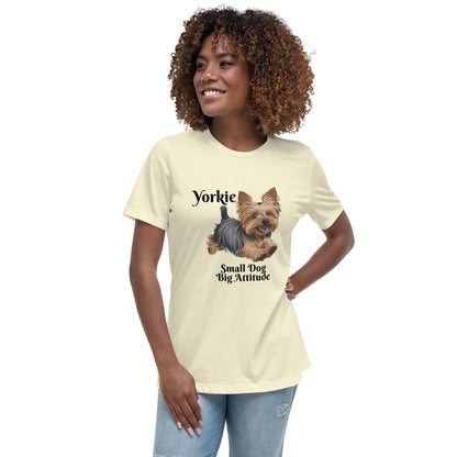 Yorkie Women's Relaxed T - Shirt - Ruppy's Creations