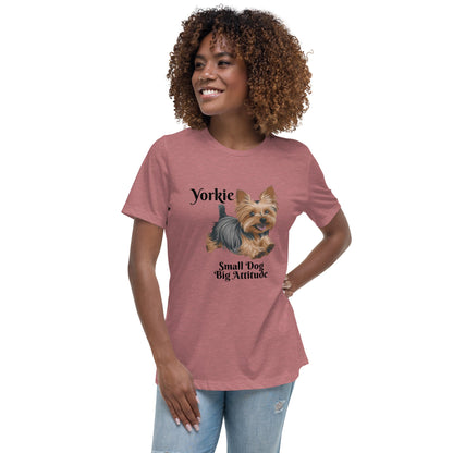 Yorkie Women's Relaxed T - Shirt - Ruppy's Creations