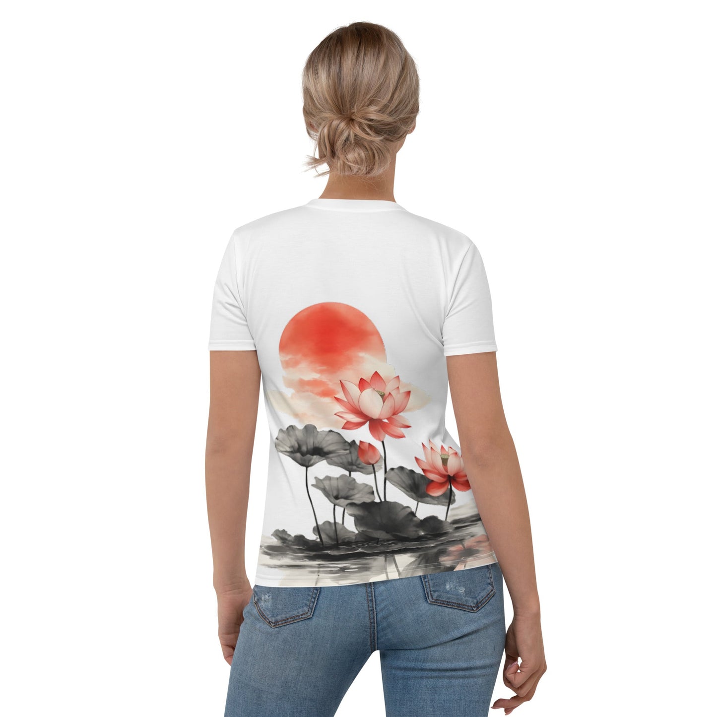 Zen Garden Floral Women's T-shirt - Ruppy's Creations