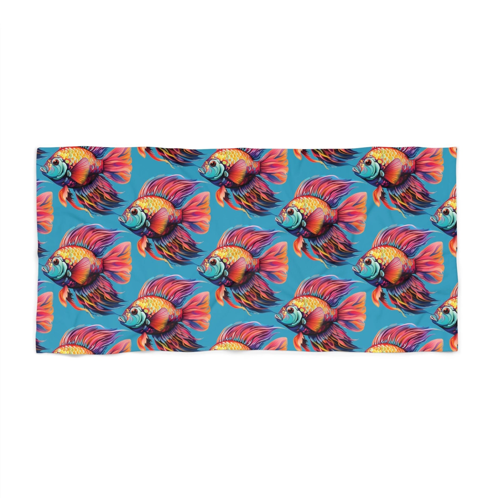 colorful beach towel