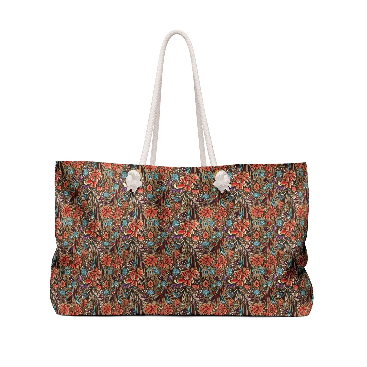 Boho Floral Weekender Bag - Ruppy's Creations