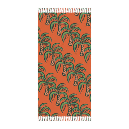 beach cloth with palm trees