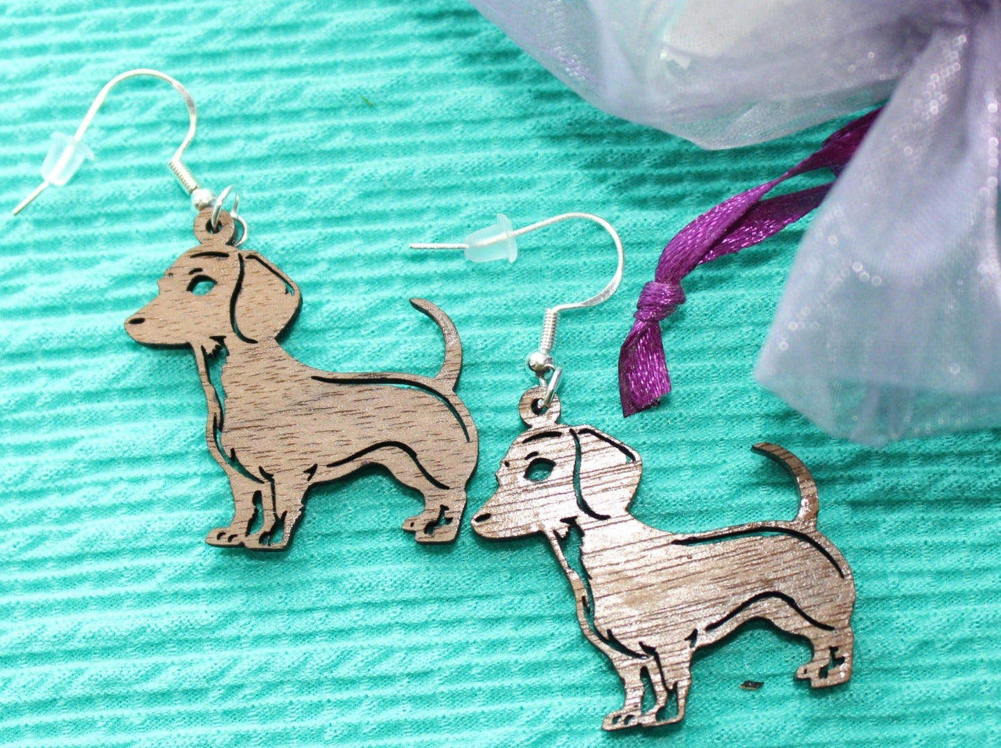 Dachshund earrings