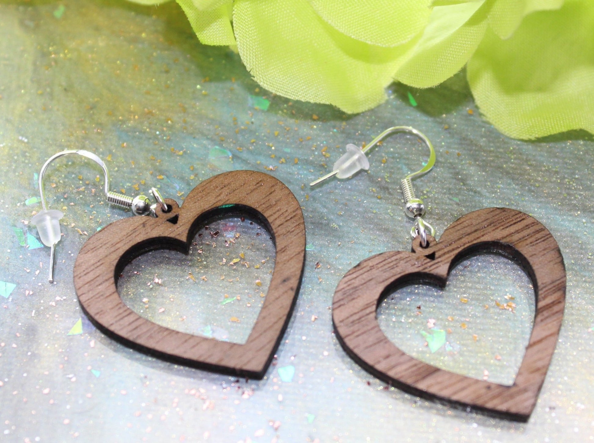 Heart Earrings Valentine's gift