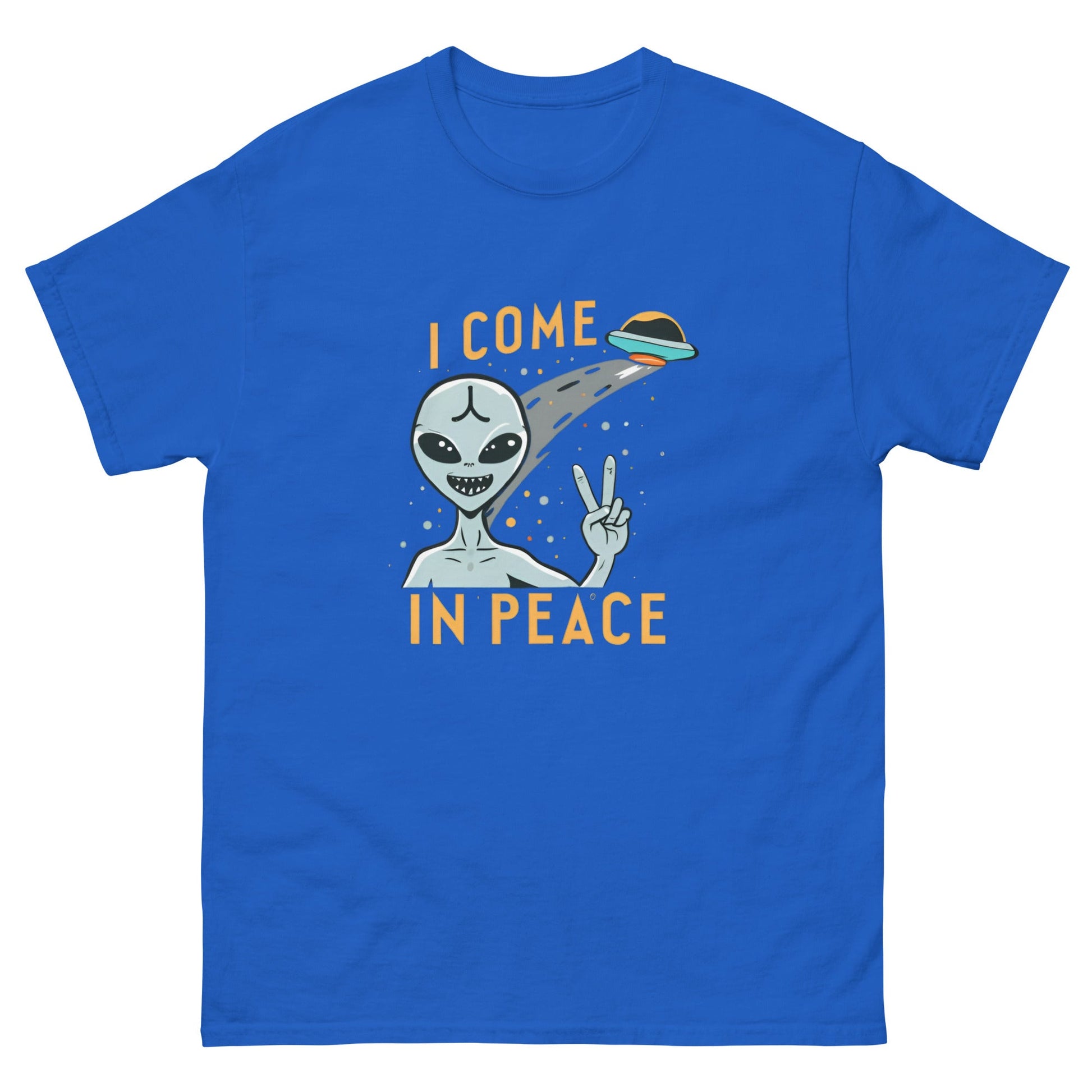 Alien Peace Men's Classic T-Shirt - Ruppy's Creations