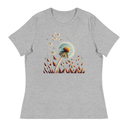 Blowing Dandelion Women's Relaxed T-Shirt - Ruppy's Creations