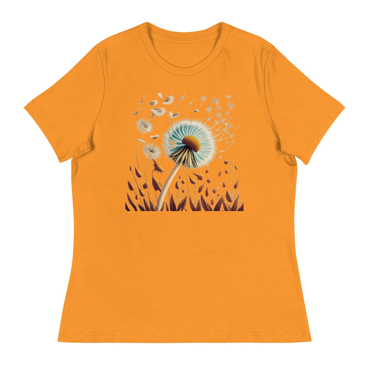 Blowing Dandelion Women's Relaxed T-Shirt - Ruppy's Creations