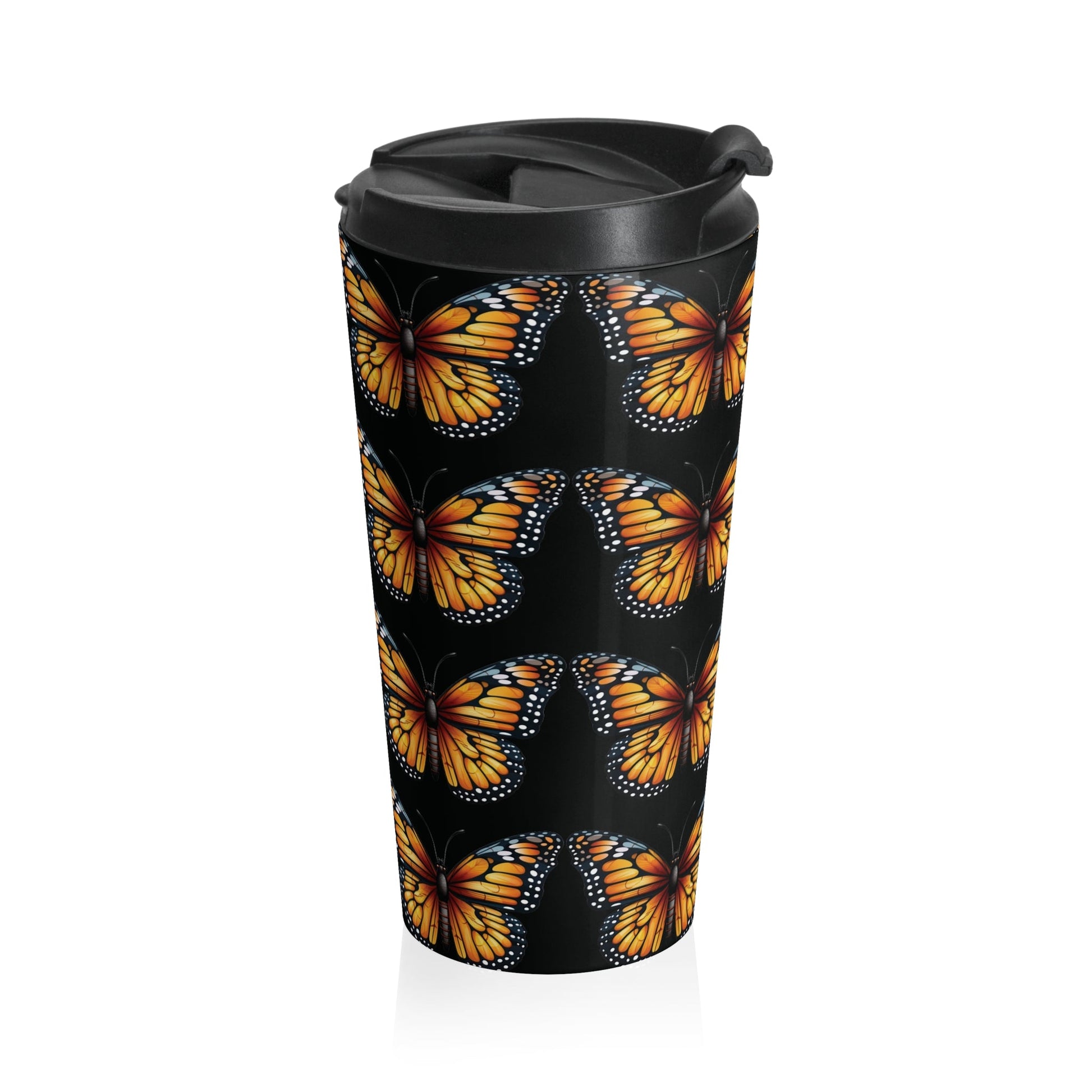 Butterflies Stainless Steel Travel Mug - Ruppy's Creations