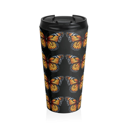 Butterflies Stainless Steel Travel Mug - Ruppy's Creations