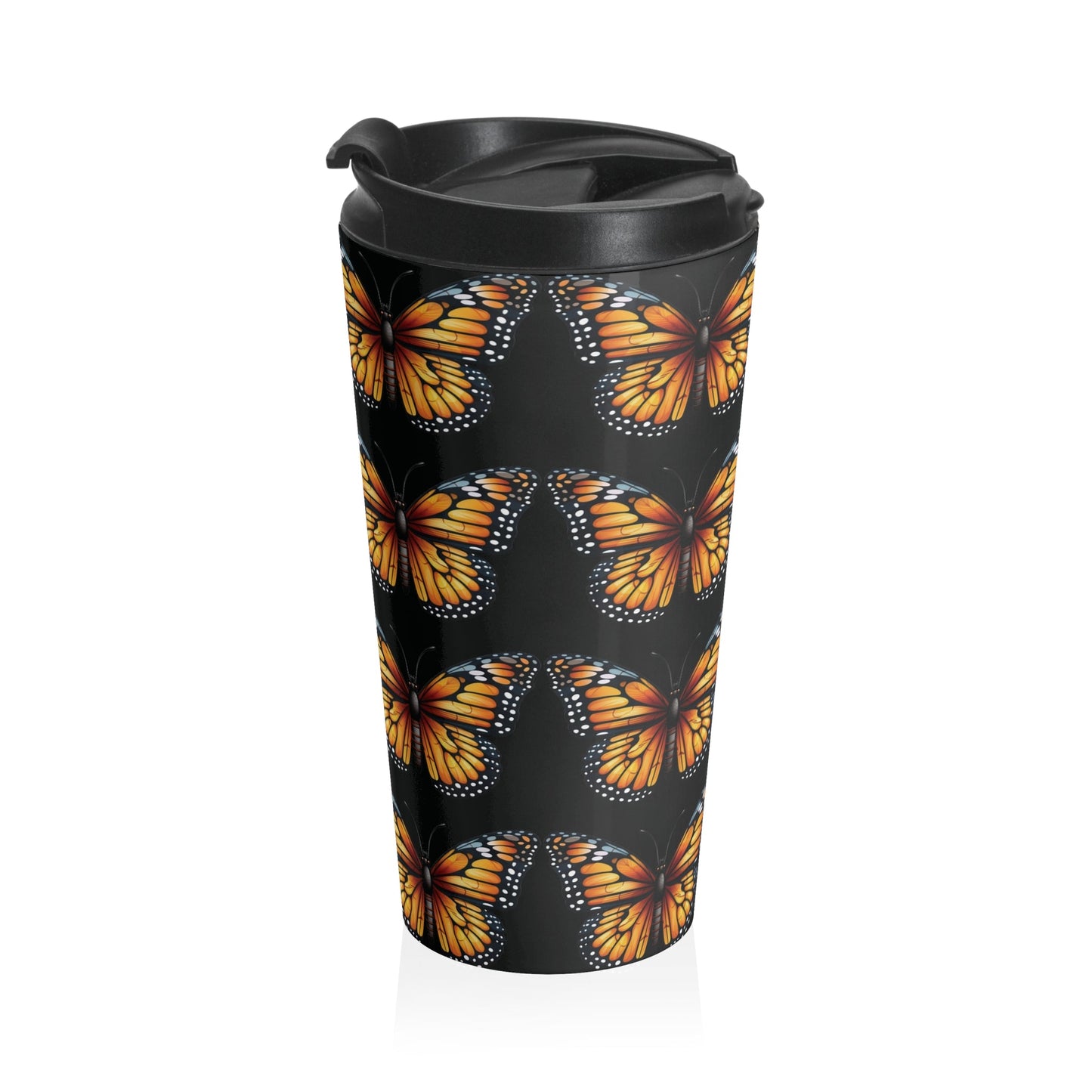 Butterflies Stainless Steel Travel Mug - Ruppy's Creations