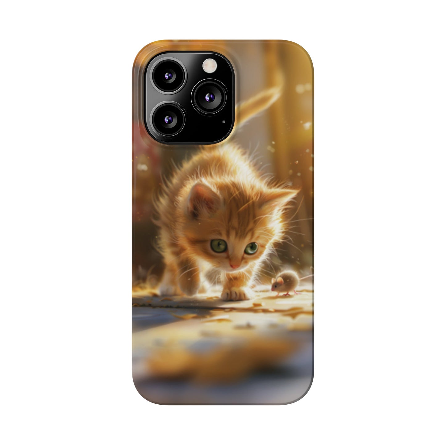 Cat & Mouse Slim iPhone Case - Ruppy's Creations