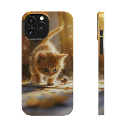 Cat & Mouse Slim iPhone Case - Ruppy's Creations