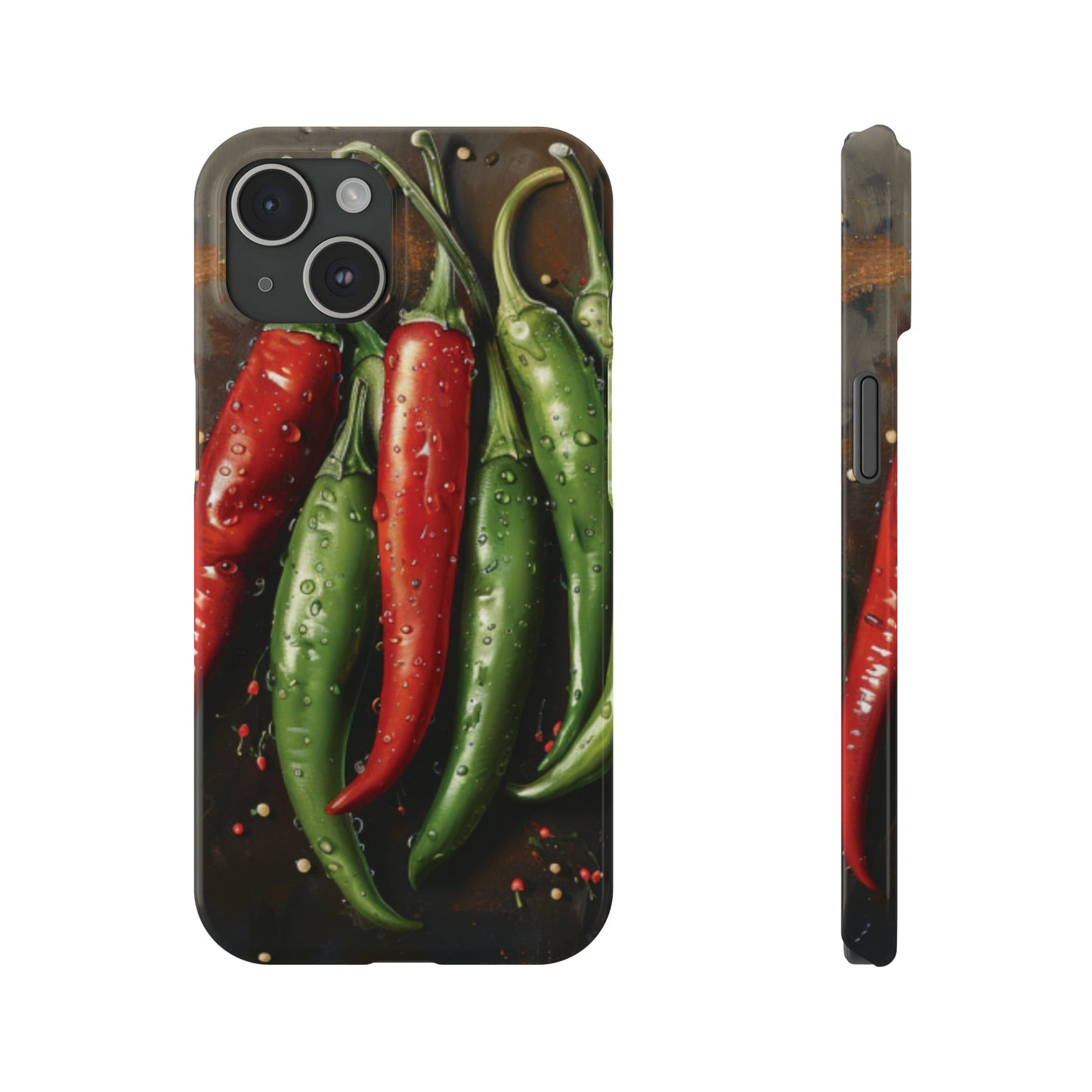 Chili Peppers Slim iPhone Case - Ruppy's Creations