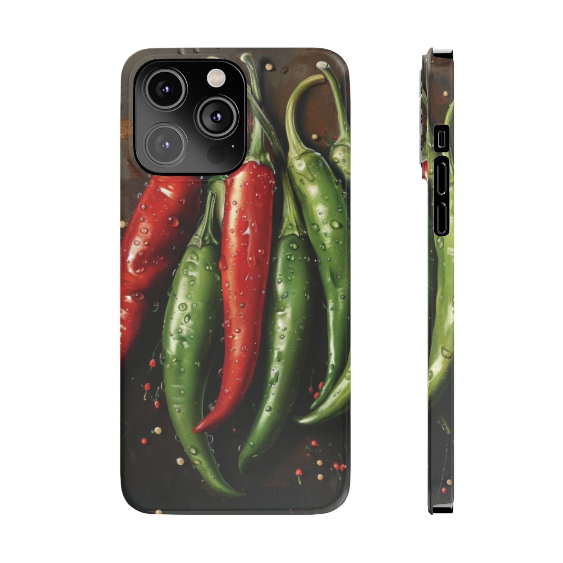 Chili Peppers Slim iPhone Case - Ruppy's Creations