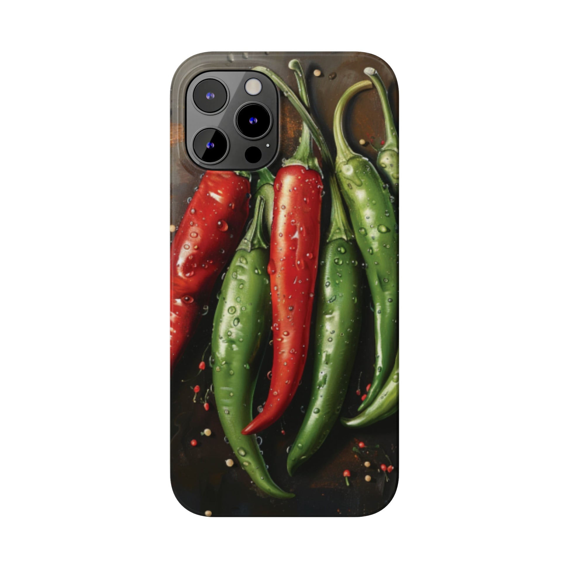 Chili Peppers Slim iPhone Case - Ruppy's Creations