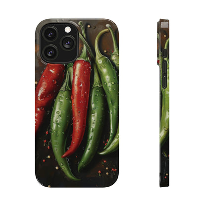 Chili Peppers Slim iPhone Case - Ruppy's Creations