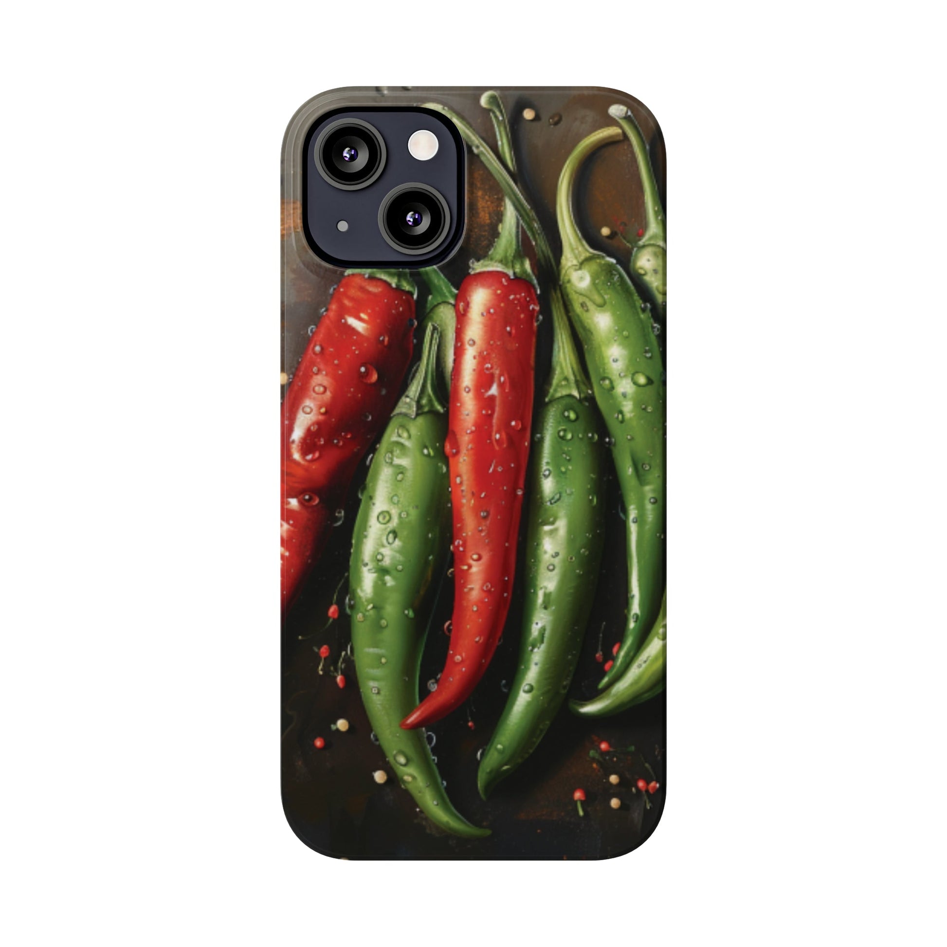 Chili Peppers Slim iPhone Case - Ruppy's Creations