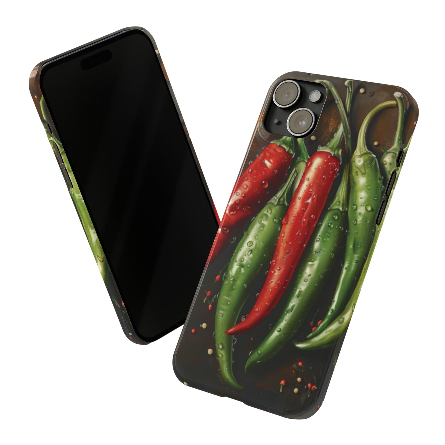 Chili Peppers Slim iPhone Case - Ruppy's Creations