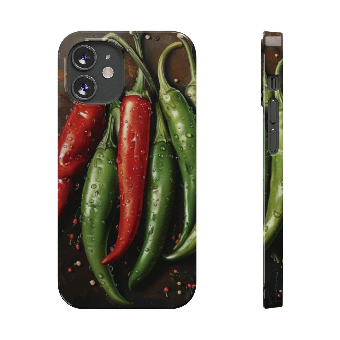 Chili Peppers Slim iPhone Case - Ruppy's Creations