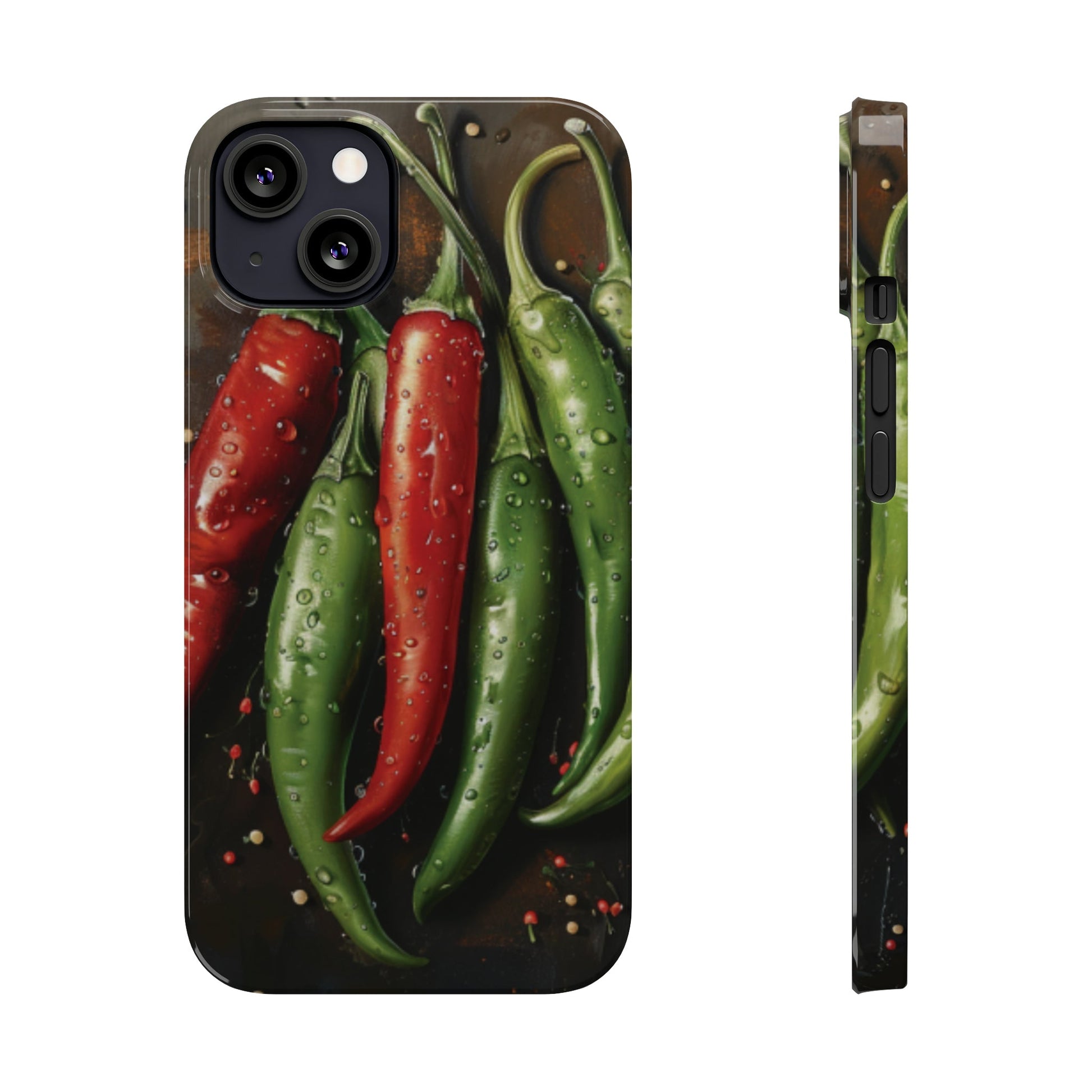 Chili Peppers Slim iPhone Case - Ruppy's Creations