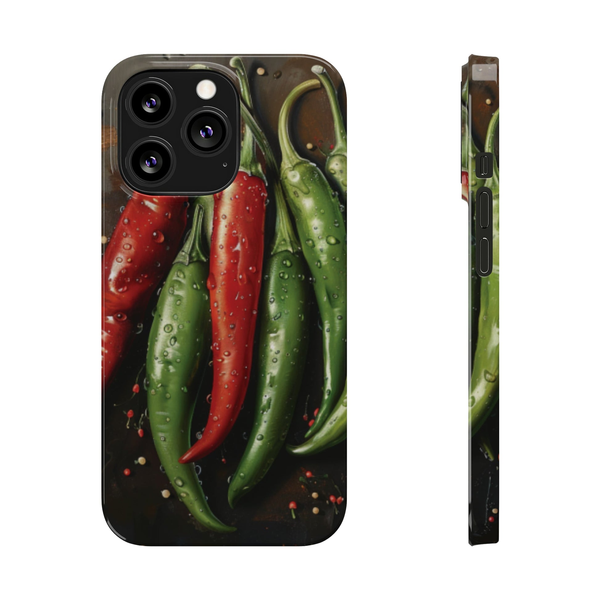 Chili Peppers Slim iPhone Case - Ruppy's Creations