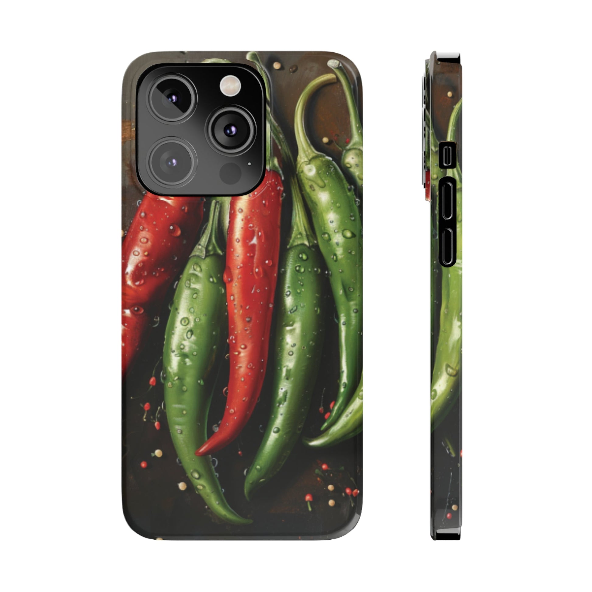 Chili Peppers Slim iPhone Case - Ruppy's Creations