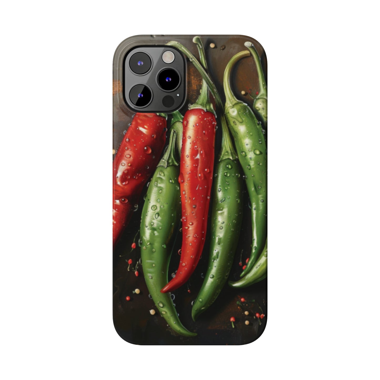 Chili Peppers Slim iPhone Case - Ruppy's Creations