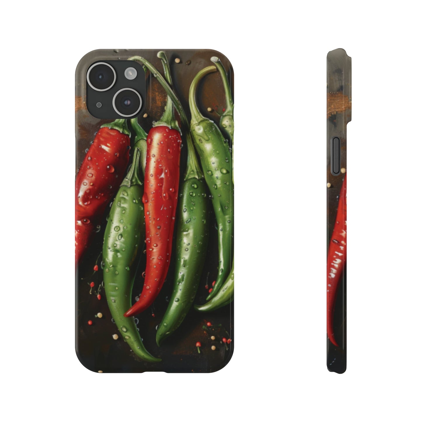 Chili Peppers Slim iPhone Case - Ruppy's Creations