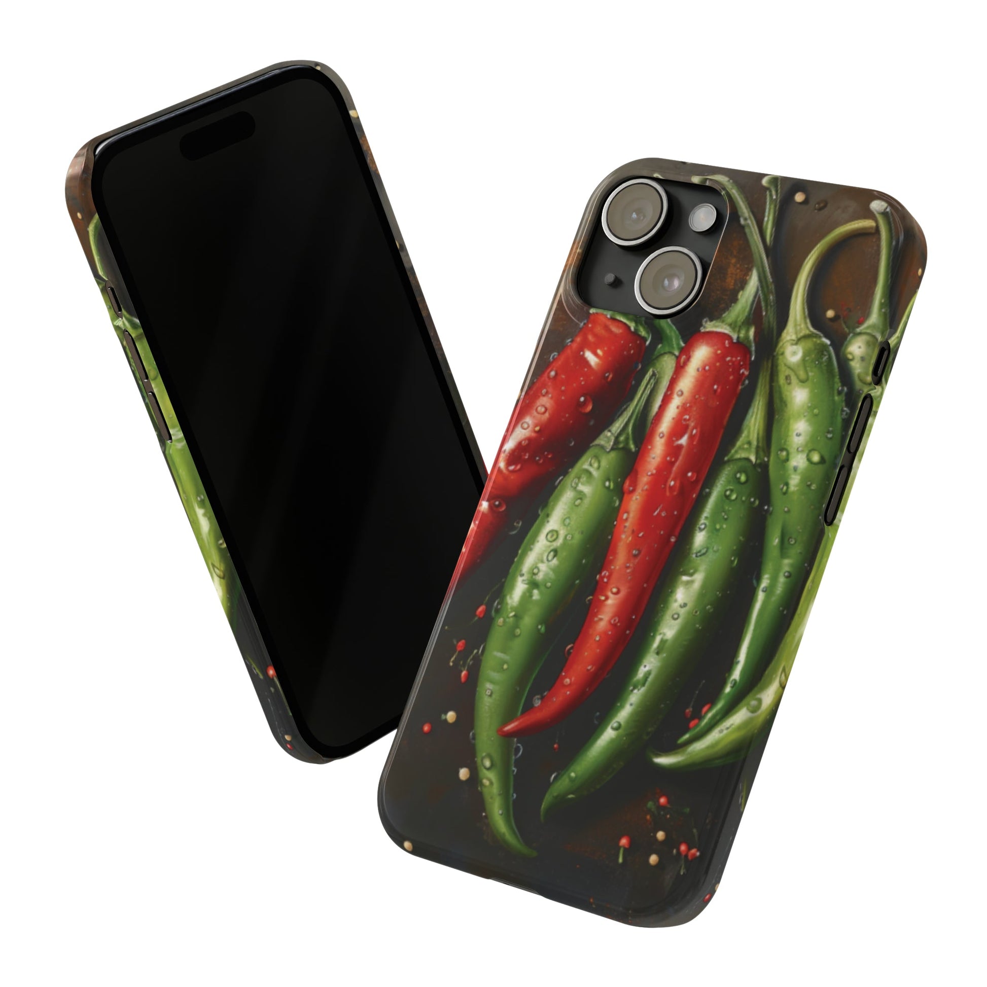 Chili Peppers Slim iPhone Case - Ruppy's Creations