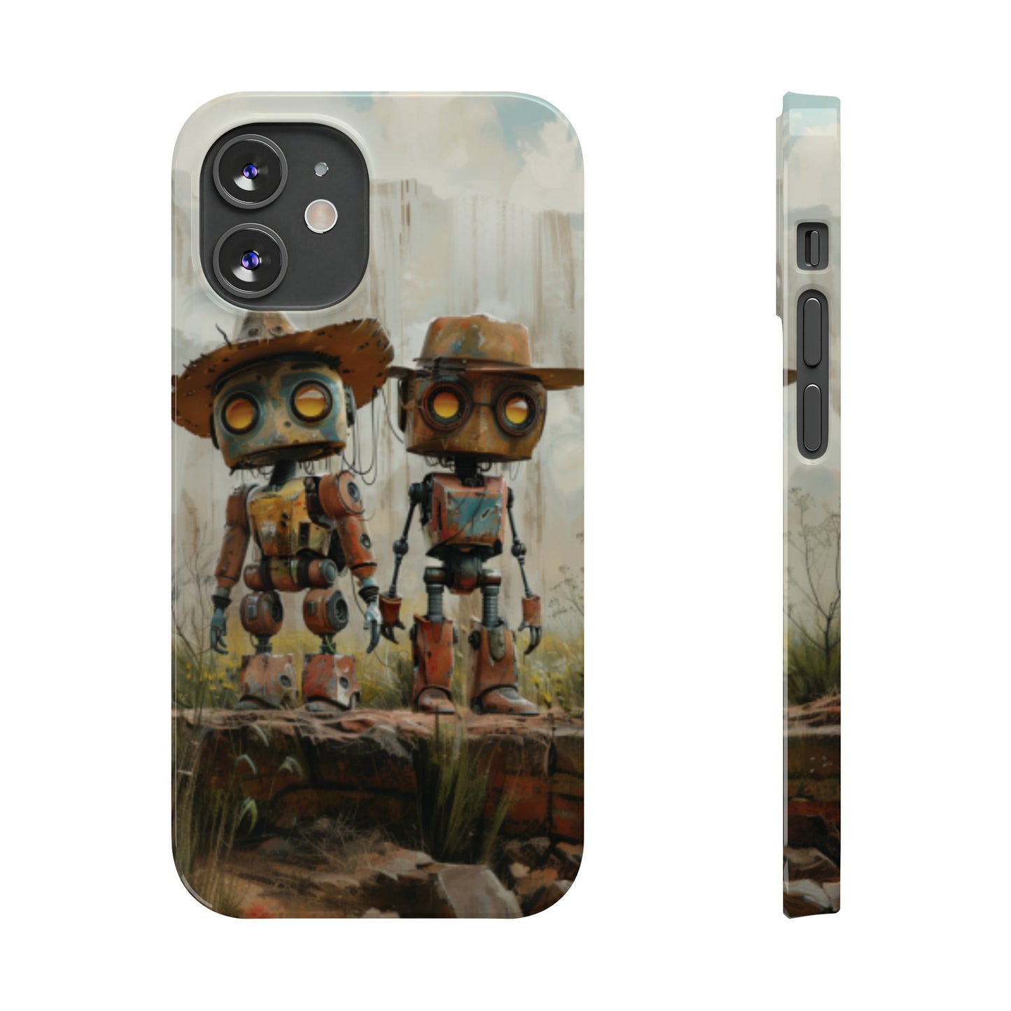 Cowboy Cowbots Slim Phone Case - Ruppy's Creations