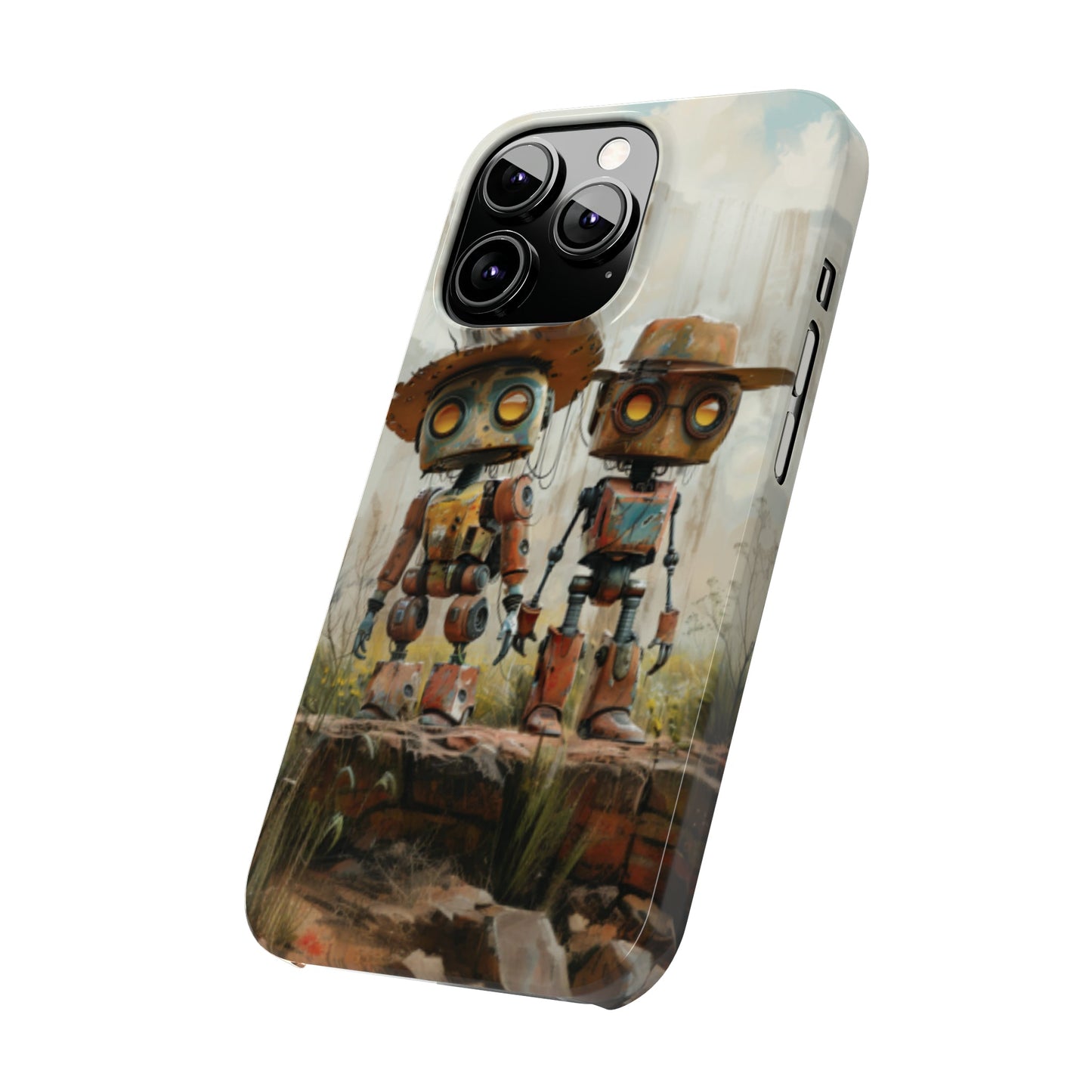 Cowboy Cowbots Slim Phone Case - Ruppy's Creations