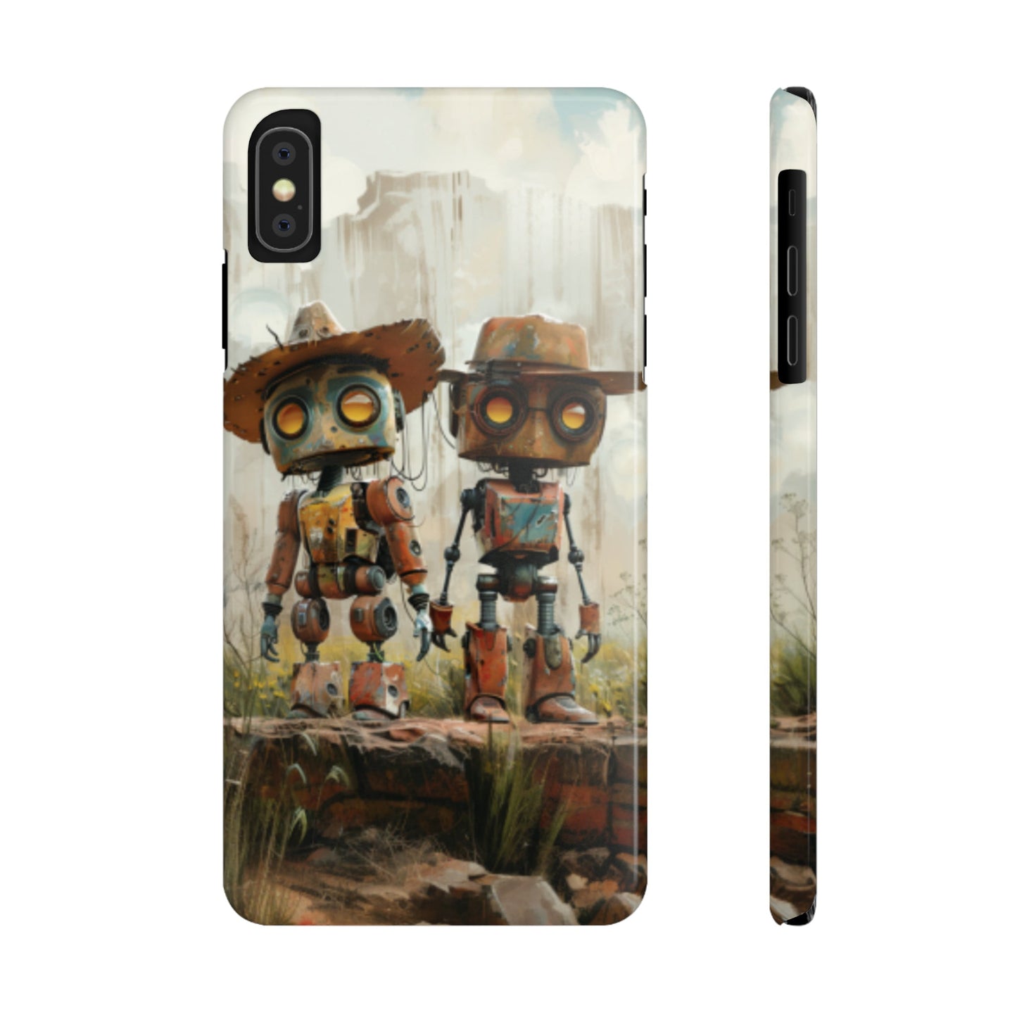 Cowboy Cowbots Slim Phone Case - Ruppy's Creations