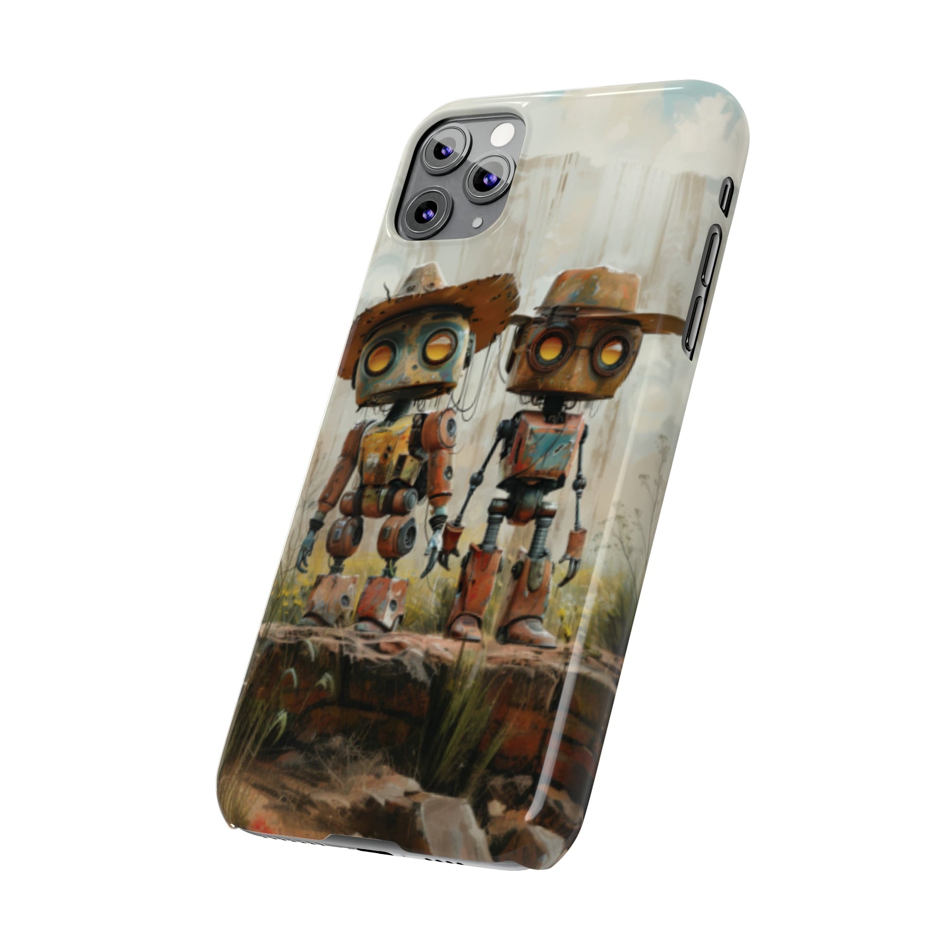 Cowboy Cowbots Slim Phone Case - Ruppy's Creations