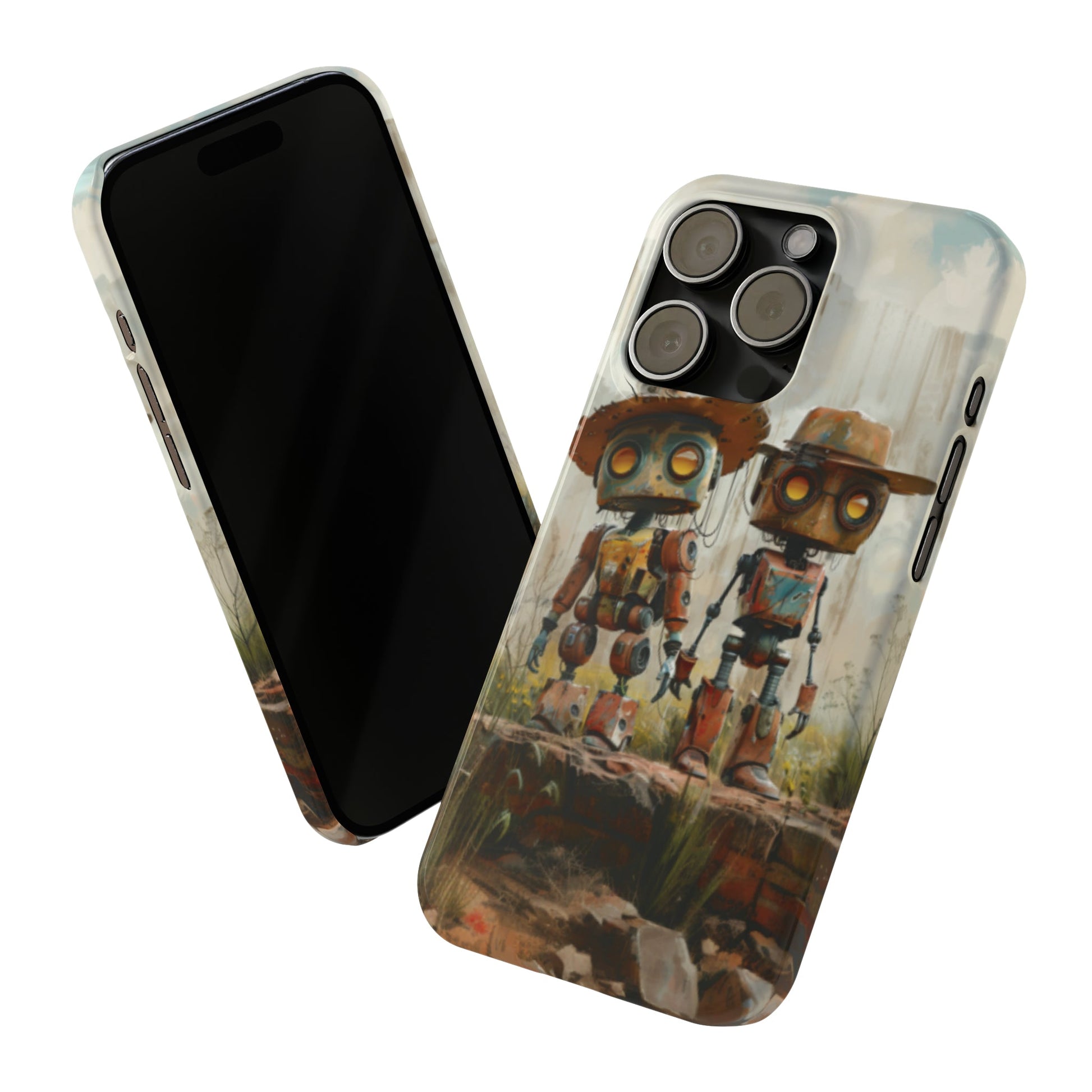 Cowboy Cowbots Slim Phone Case - Ruppy's Creations