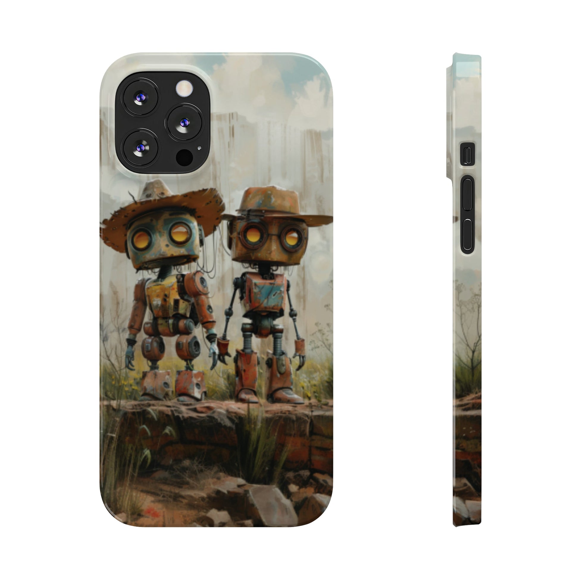 Cowboy Cowbots Slim Phone Case - Ruppy's Creations