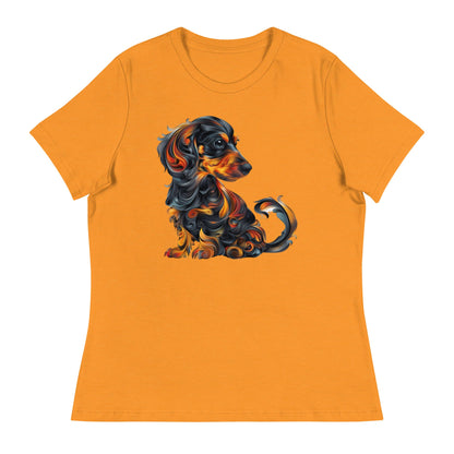 Dachshund Women's Relaxed T-Shirt - Ruppy's Creations