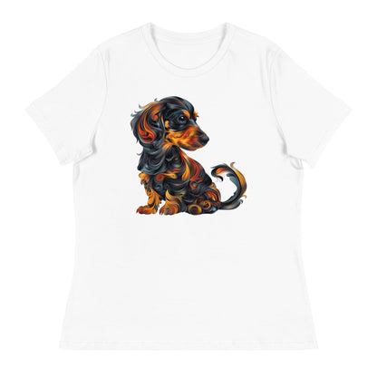 Dachshund Women's Relaxed T-Shirt - Ruppy's Creations