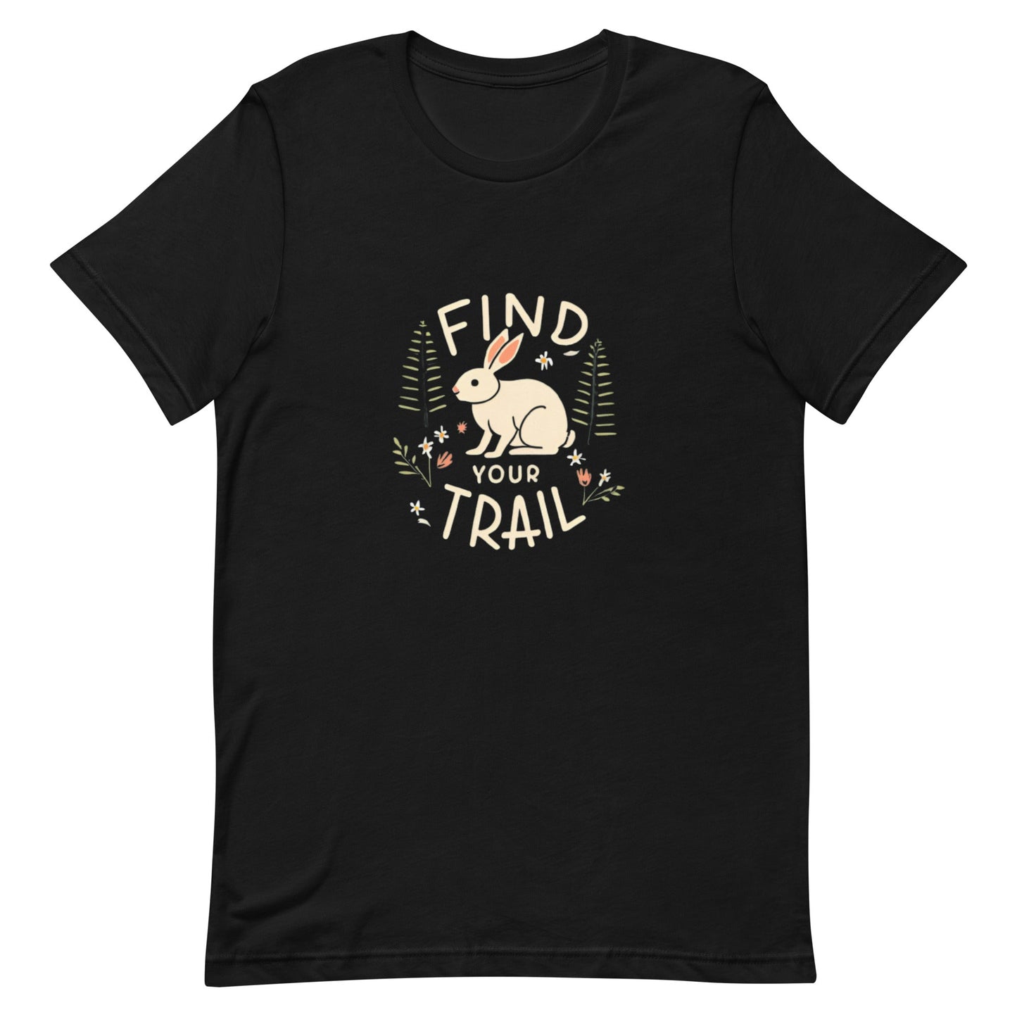 Find Your Trail Rabbit Women's T-Shirt - Ruppy's Creations