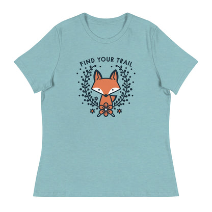 Find Your Trail Women's Relaxed T-Shirt - Ruppy's Creations