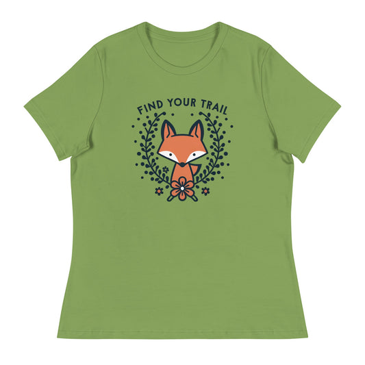 Find Your Trail Women's Relaxed T-Shirt - Ruppy's Creations