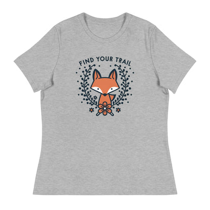 Find Your Trail Women's Relaxed T-Shirt - Ruppy's Creations