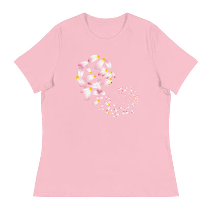 Flowing Petals Women's Relaxed T-Shirt - Ruppy's Creations