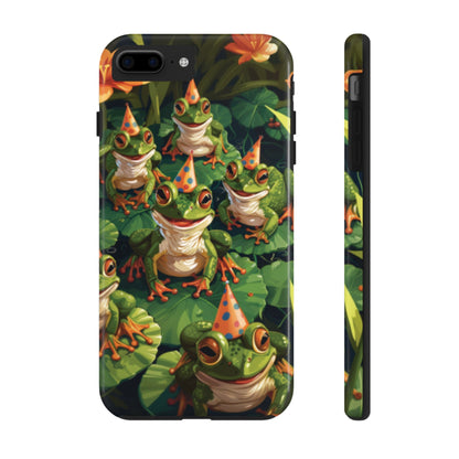 Frog Party Tough iPhone Case - Ruppy's Creations