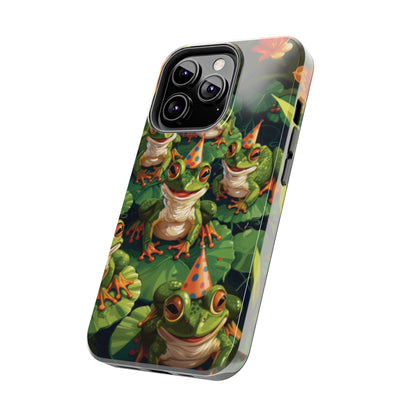 Frog Party Tough iPhone Case - Ruppy's Creations