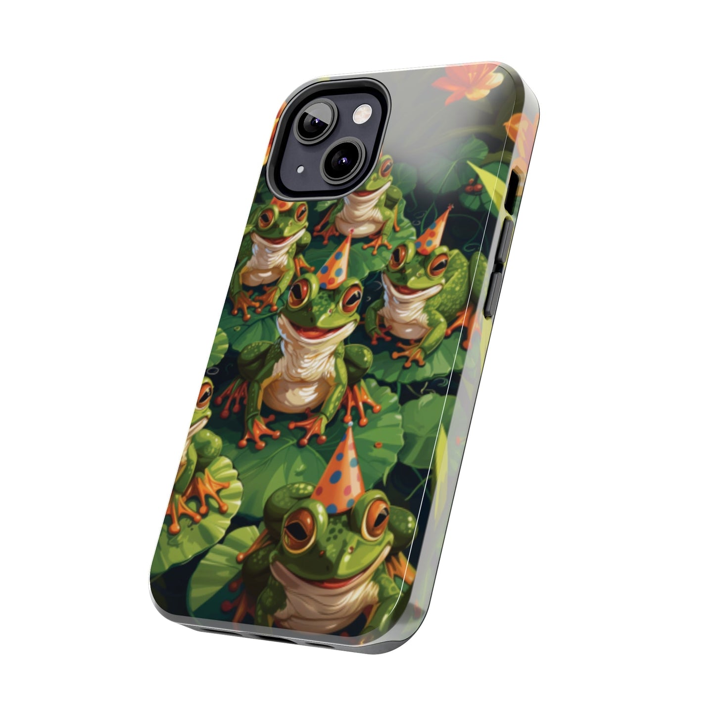 Frog Party Tough iPhone Case - Ruppy's Creations