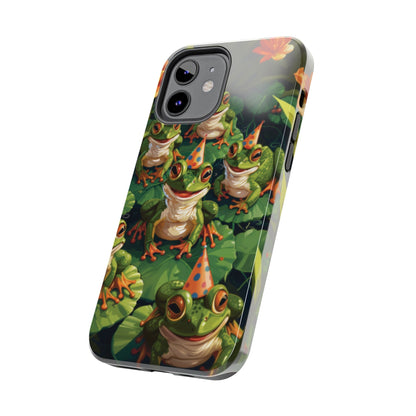 Frog Party Tough iPhone Case - Ruppy's Creations